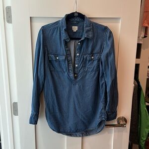 A New Day denim tunic, size medium